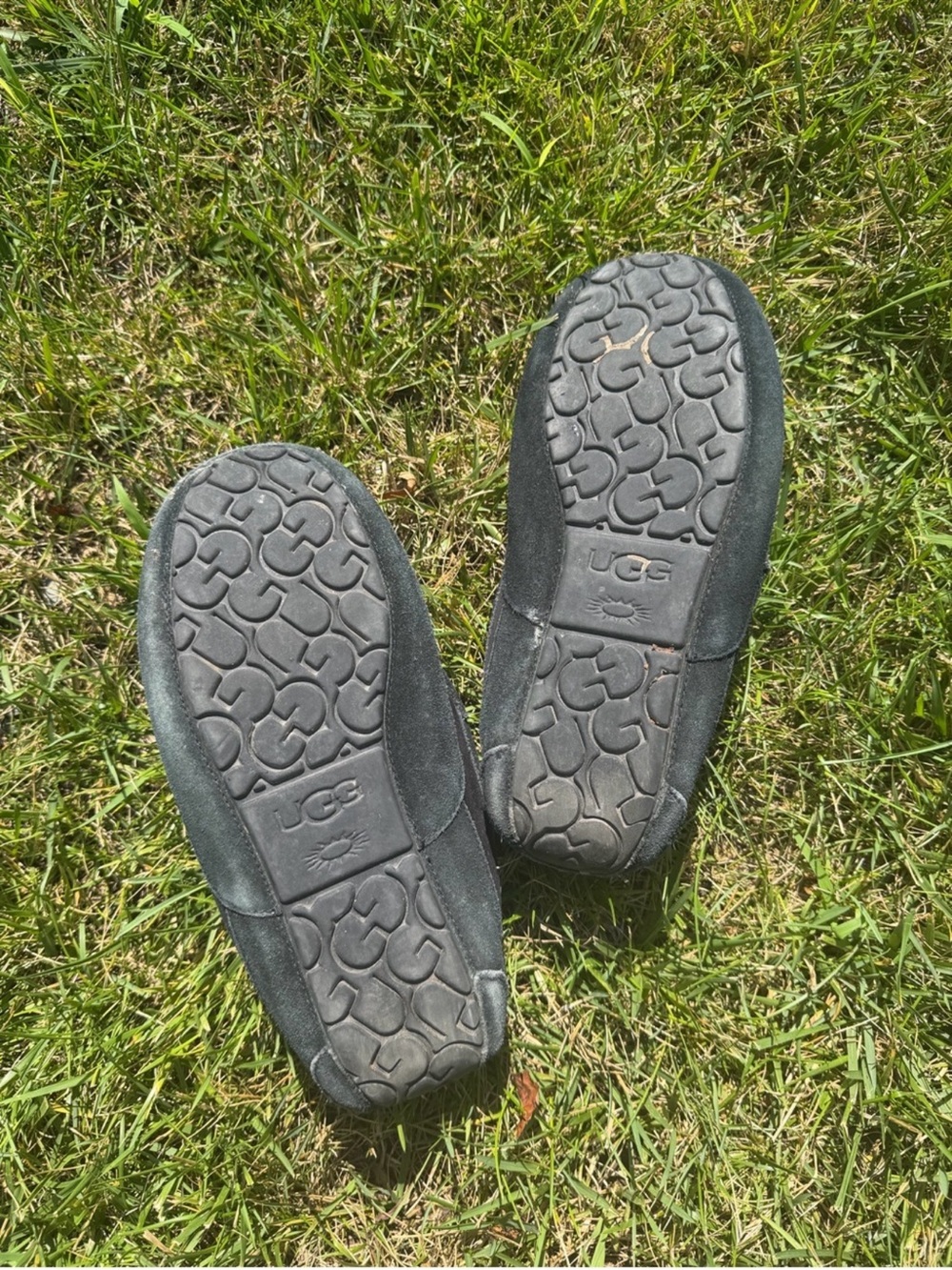Men’s UGG Black ASCOT Loafers — Size 10 — USED - Picture 2 of 8